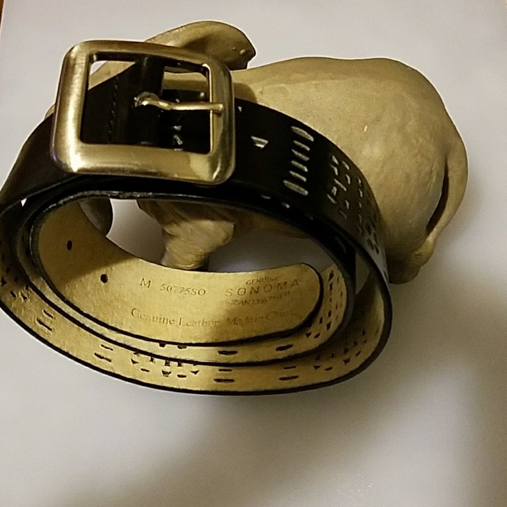 Women's Genuine Sonoma Jean Leather belt